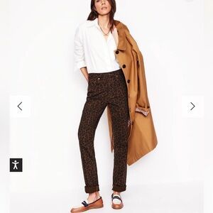 BODEN leopard girlfriend jeans size 29 petite